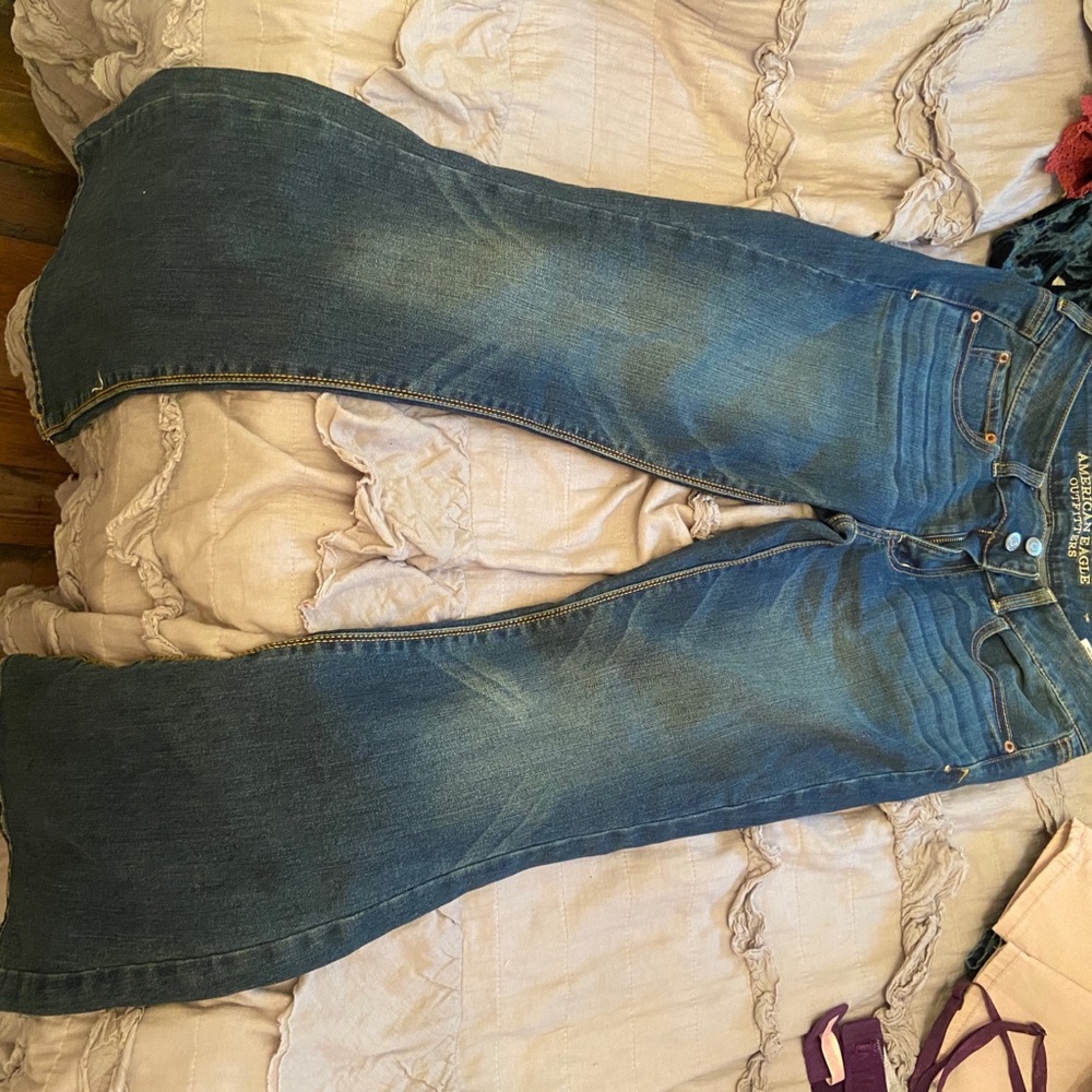 AE double bottons jeans